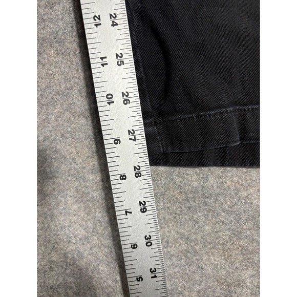 Quince Cropped Pants Women's Size 10 Black Casual Utility Style - Picture 6 of 8